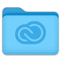 Creative Cloud Files - Folder macOS icon