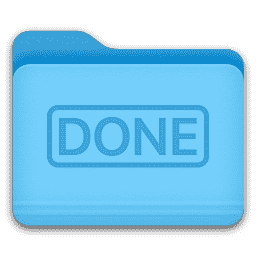 DONE Folder macOS icon
