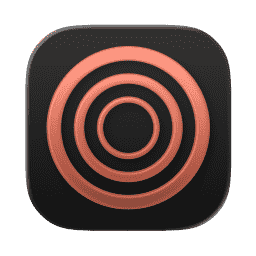 Dark macOS icon