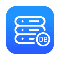Database AR(Blue) macOS icon