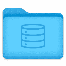 Database Folder macOS icon