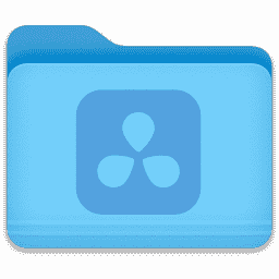 Davinci Resolve Folder Square