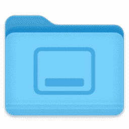 Desktop Folder macOS icon