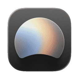 Dia | Dark (Liquid Glass) macOS icon