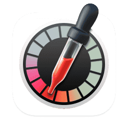 Digital Color Meter (Transparent) macOS icon