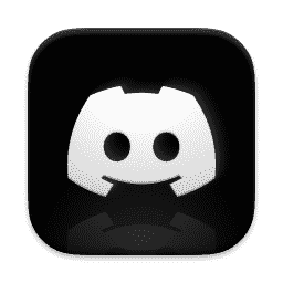 Discord Dark macOS icon