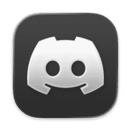 Discord (Clear Dark) macOS icon