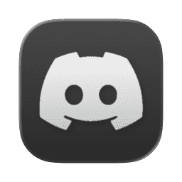 Discord (Clear, Dark) macOS icon
