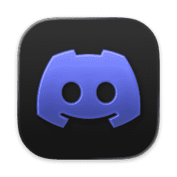 Discord (Dark) macOS icon
