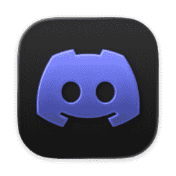 Discord (Dark) macOS icon
