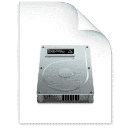 Dmg (Disk image) Document macOS icon