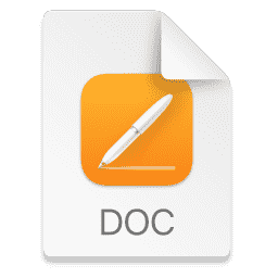 Document macOS icon
