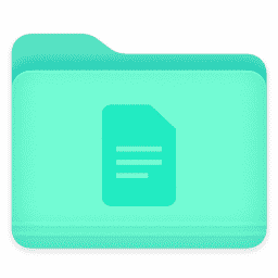 Documents Folder Green