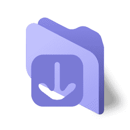Downloads macOS icon