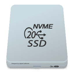 Drive 2023 -  Extern SSD NVME 20G:Bit macOS icon