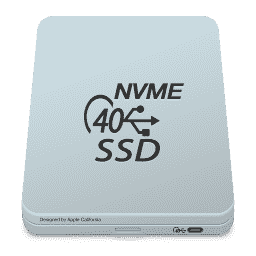 Drive 2023 -  Extern SSD NVME 40G:Bit macOS icon