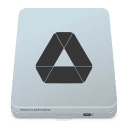 Drive Grey Google macOS icon