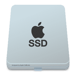 Drive Grey Intern SSD macOS icon