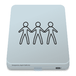 Drive Grey Sharepoint icon for macOS