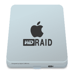 Drive Grey WD Raid macOS icon