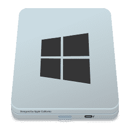 Drive Grey Windows 2 macOS icon