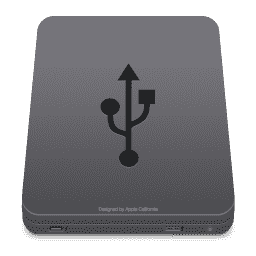 Drive USB External_1024x1024 macOS icon