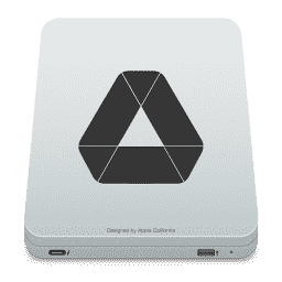 Drives 2021 Silber - Google macOS icon