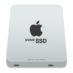 Drives 2021 Silber - NVME SSD macOS icon