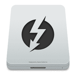 Drives 2021 Silber - Thunderbolt macOS icon