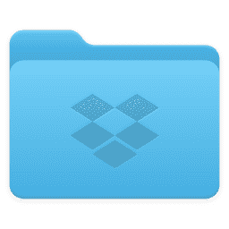 Dropbox Folder (Tahoe) macOS icon