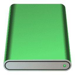 Dull Green Drive macOS icon