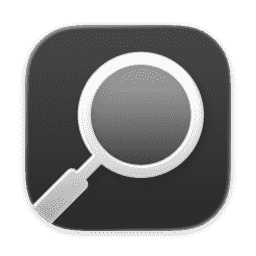 EasyFind (Clear Dark) (macOS 26.2+) macOS icon