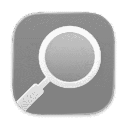 EasyFind (Clear Light) macOS icon