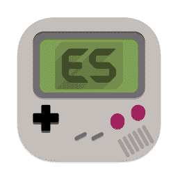 Emulation Station (ES-DE) — Game Boy Style macOS icon