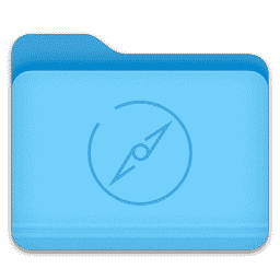 Extensions - Folder macOS icon