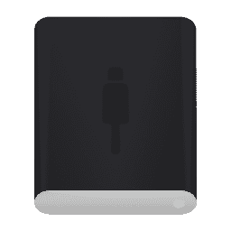 External Drive (Tahoe, Black)