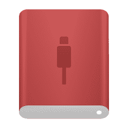 External Drive (Tahoe, Red)