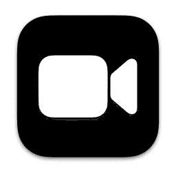 FaceTime (Dark) macOS icon