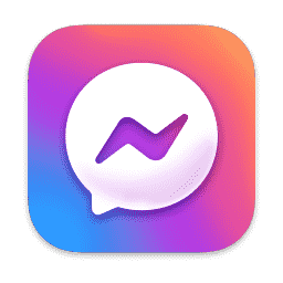 Facebook Messenger macOS icon