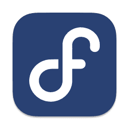 Fedora Linux macOS icon