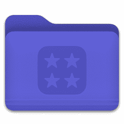 Final Cut Pro Library - Folder macOS icon