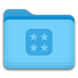 Final Cut Pro Library Folder macOS icon