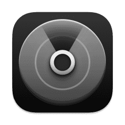 FindMy (Pure Dark) macOS icon