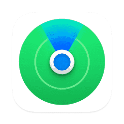 Find My (Transparent) macOS icon