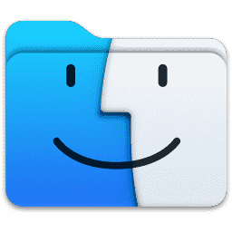 Finder Logo - Folder Edition macOS icon