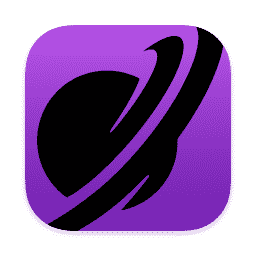 Finder  planet universe macOS icon