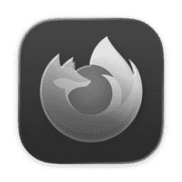 Firefox (Clear Dark) macOS icon