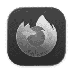 Firefox (Clear Dark) (macOS 26.2+) macOS icon