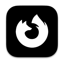 Firefox (Dark) macOS icon
