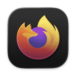 Firefox (Dark) (macOS 26.2+) macOS icon